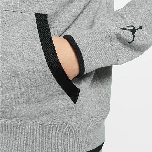 Nike Men Jordan Jumpman Classic Fleece Hoodie - Picture 3 of 12